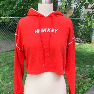 Forever 21 low cropped hoodie